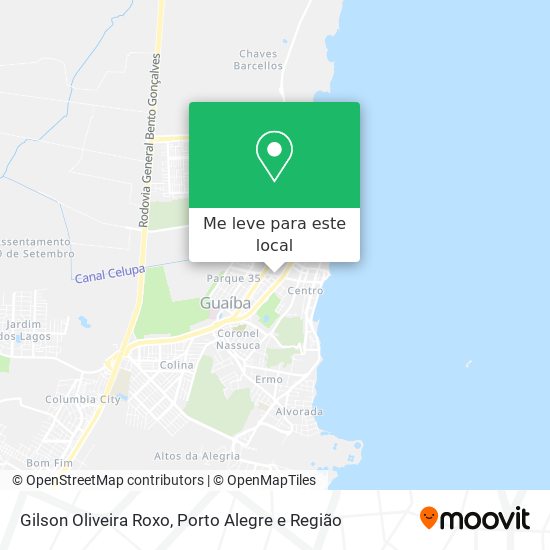 Gilson Oliveira Roxo mapa