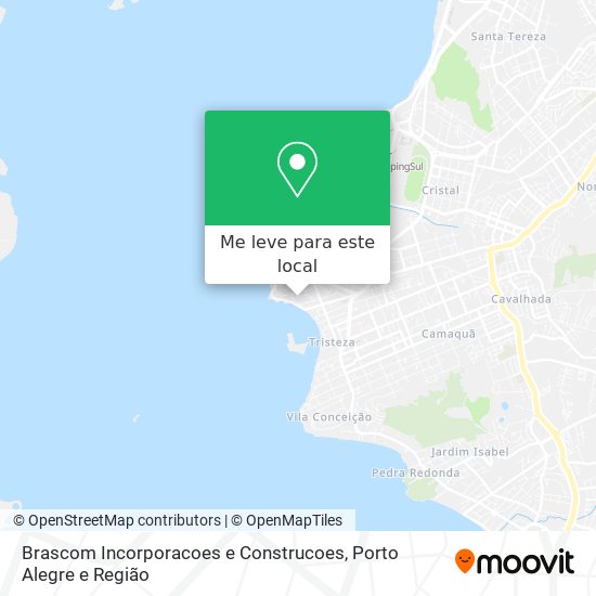 Brascom Incorporacoes e Construcoes mapa