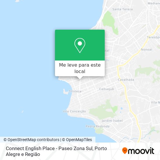 Connect English Place - Paseo Zona Sul mapa