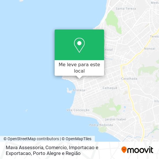 Mava Assessoria, Comercio, Importacao e Exportacao mapa