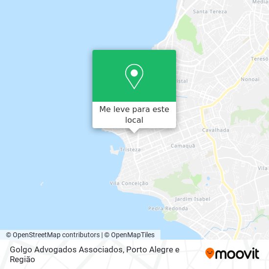 Golgo Advogados Associados mapa