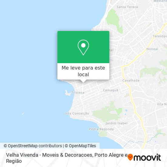 Velha Vivenda - Moveis & Decoracoes mapa