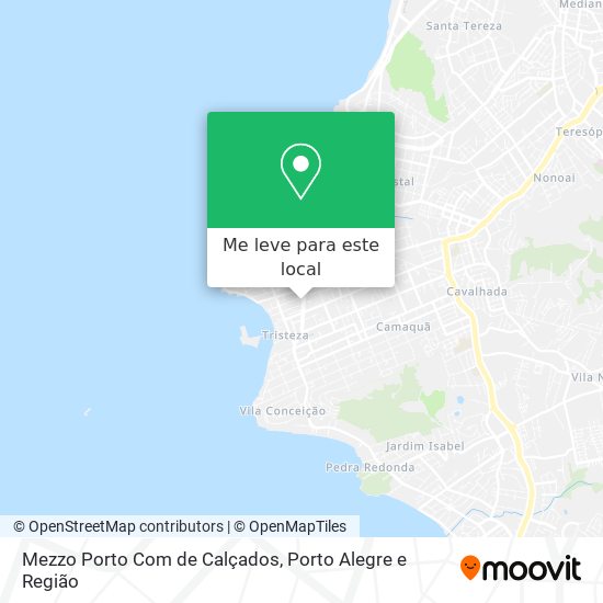 Mezzo Porto Com de Calçados mapa