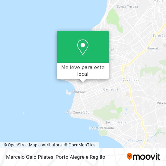 Marcelo Gaio Pilates mapa