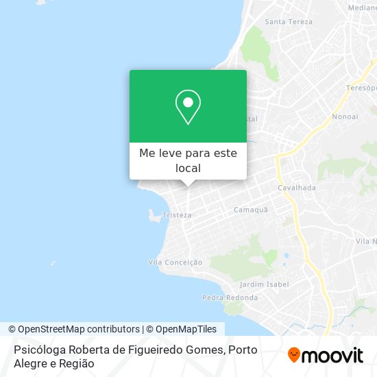 Psicóloga Roberta de Figueiredo Gomes mapa