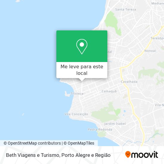 Beth Viagens e Turismo mapa