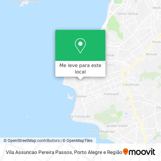 Vila Assuncao Pereira Passos mapa