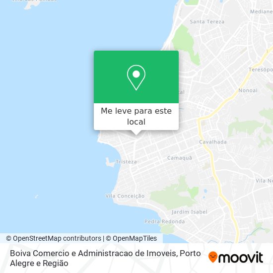 Boiva Comercio e Administracao de Imoveis mapa