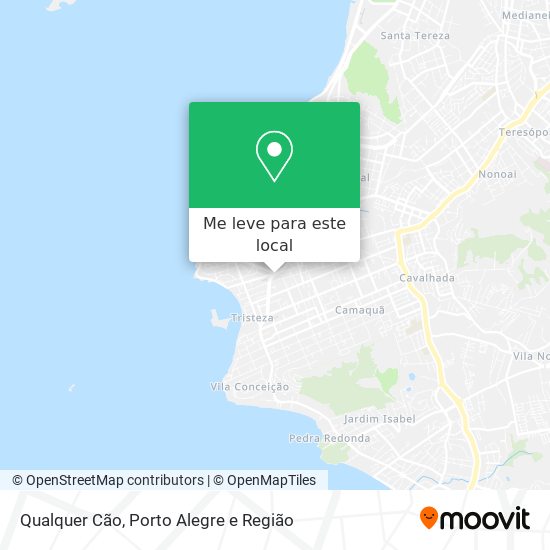 Qualquer Cão mapa