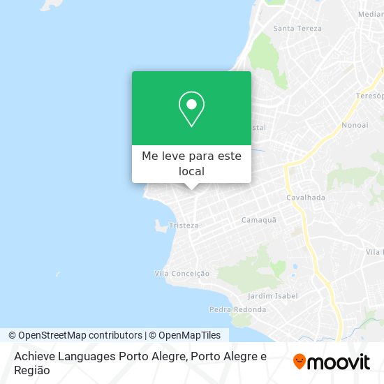 Achieve Languages Porto Alegre mapa