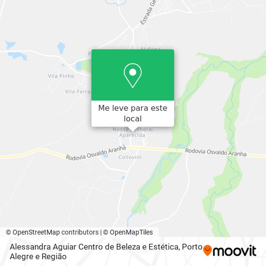 Alessandra Aguiar Centro de Beleza e Estética mapa