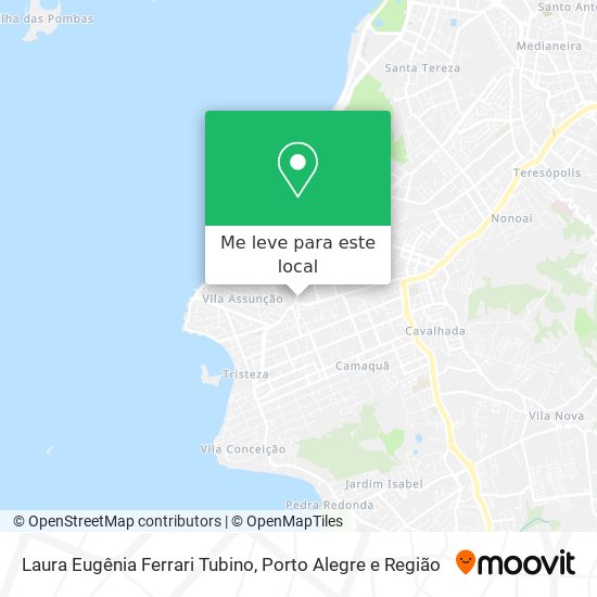 Laura Eugênia Ferrari Tubino mapa