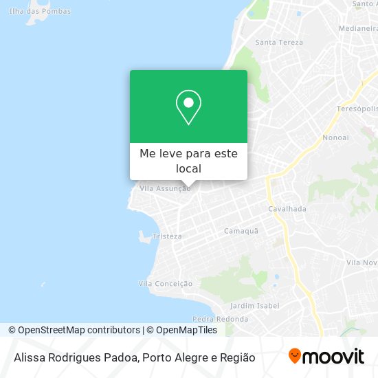 Alissa Rodrigues Padoa mapa