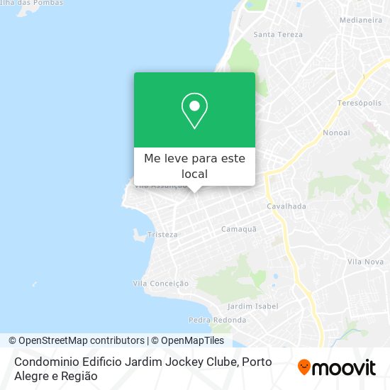 Condominio Edificio Jardim Jockey Clube mapa