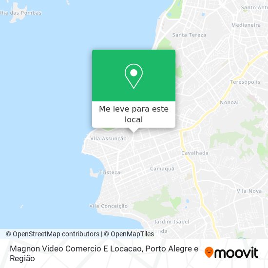 Magnon Video Comercio E Locacao mapa