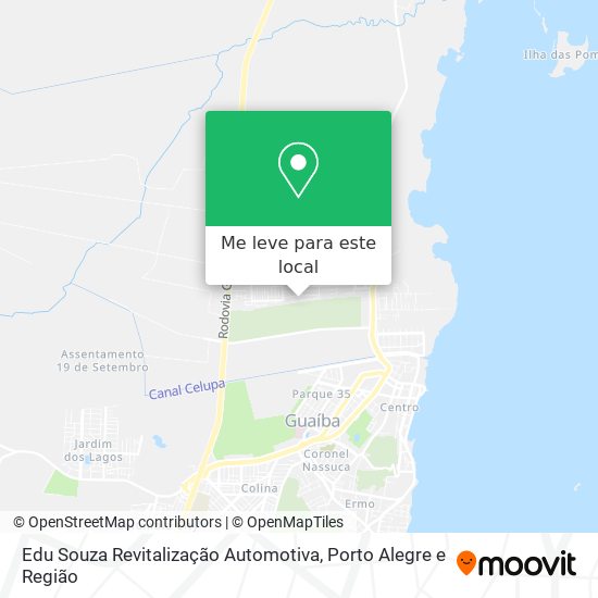 Edu Souza Revitalização Automotiva mapa