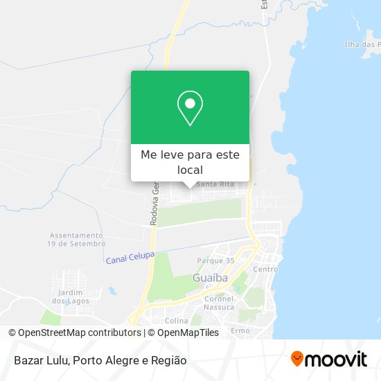 Bazar Lulu mapa