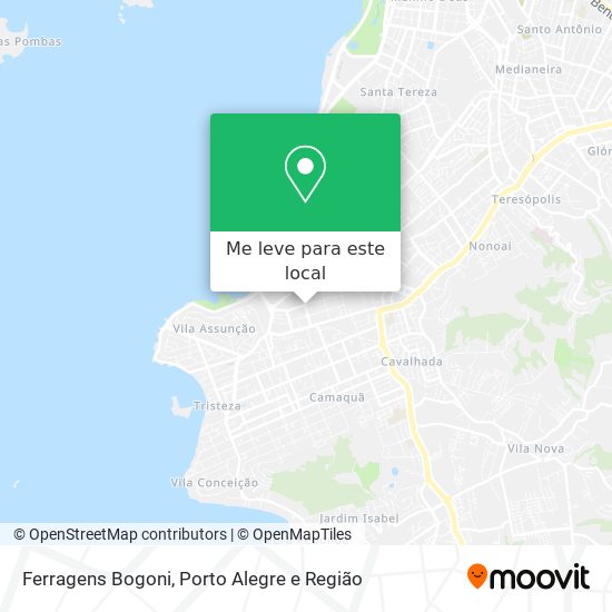 Ferragens Bogoni mapa