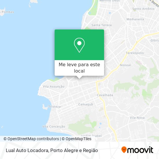 Lual Auto Locadora mapa
