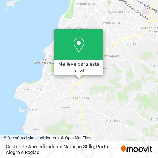 Centro de Aprendizado de Natacao Stillo mapa
