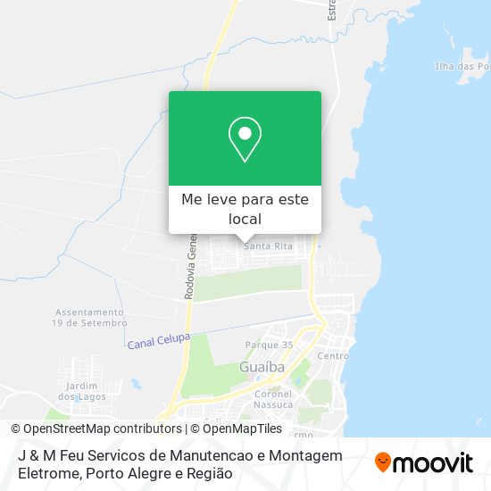 J & M Feu Servicos de Manutencao e Montagem Eletrome mapa