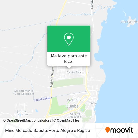 Mine Mercado Batista mapa