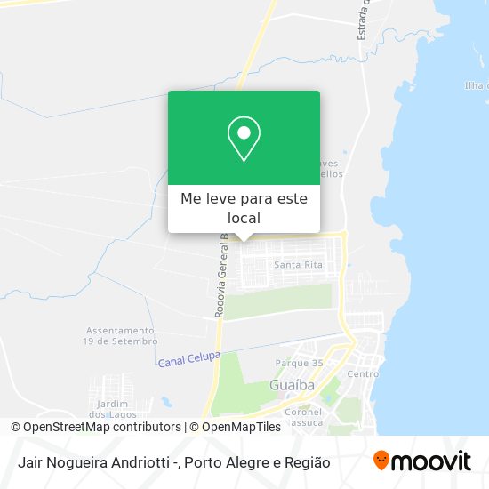 Jair Nogueira Andriotti - mapa