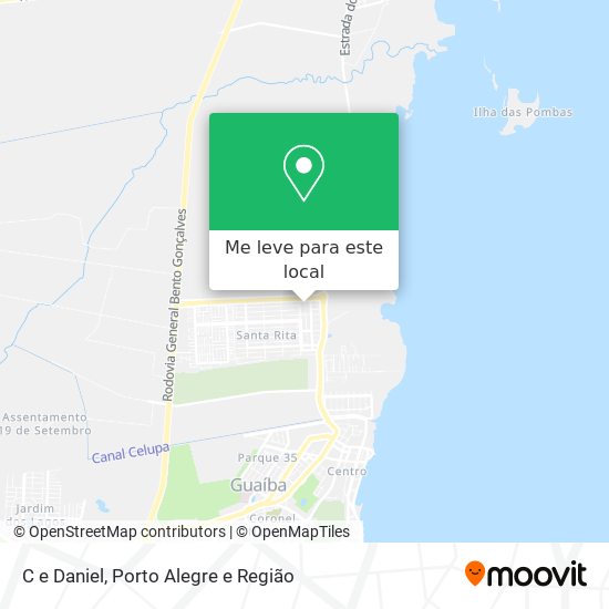 C e Daniel mapa