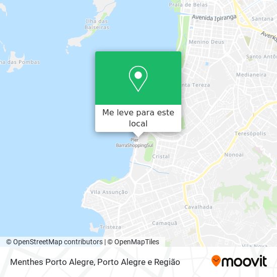 Menthes Porto Alegre mapa