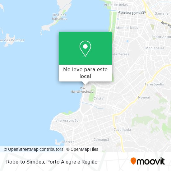 Roberto Simões mapa