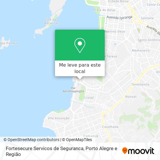 Fortesecure Servicos de Seguranca mapa