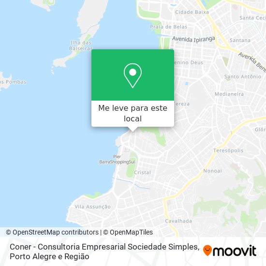 Coner - Consultoria Empresarial Sociedade Simples mapa