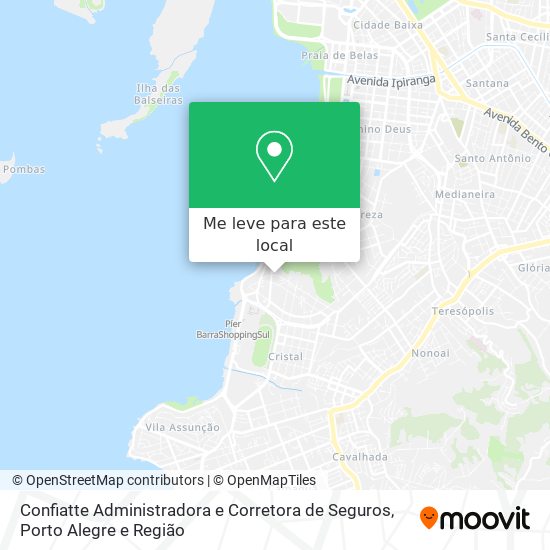 Confiatte Administradora e Corretora de Seguros mapa