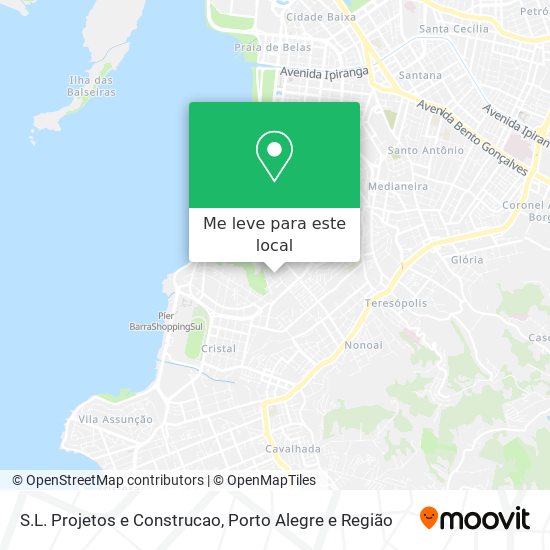 S.L. Projetos e Construcao mapa