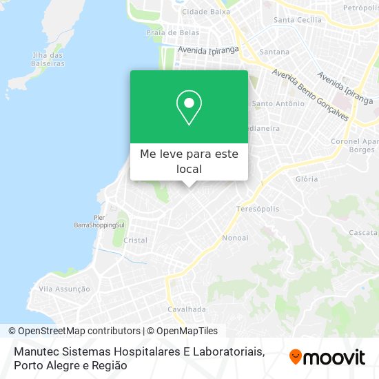 Manutec Sistemas Hospitalares E Laboratoriais mapa