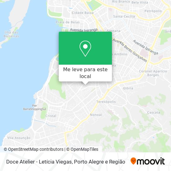 Doce Atelier - Letícia Viegas mapa