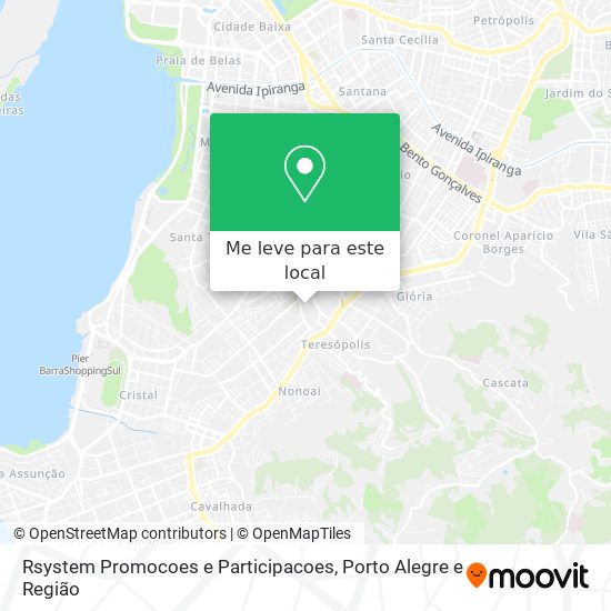 Rsystem Promocoes e Participacoes mapa