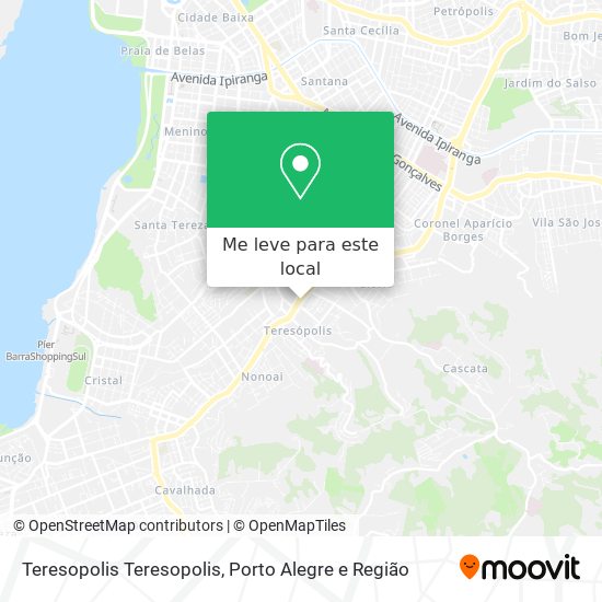 Teresopolis Teresopolis mapa