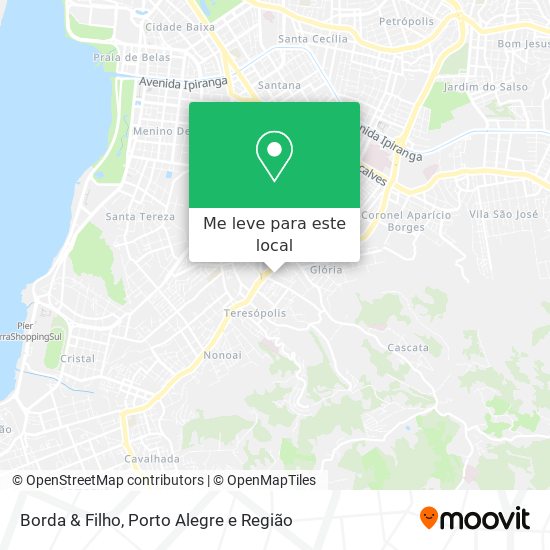 Borda & Filho mapa