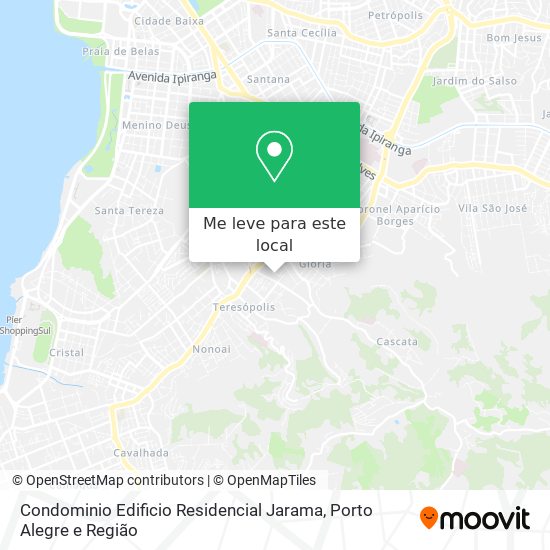 Condominio Edificio Residencial Jarama mapa