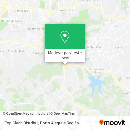Top Clean Distribui mapa