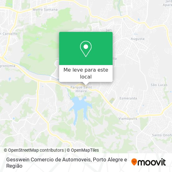 Gesswein Comercio de Automoveis mapa