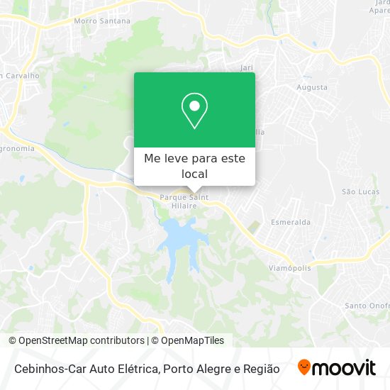 Cebinhos-Car Auto Elétrica mapa