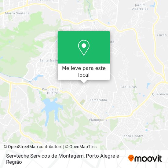 Servteche Servicos de Montagem mapa