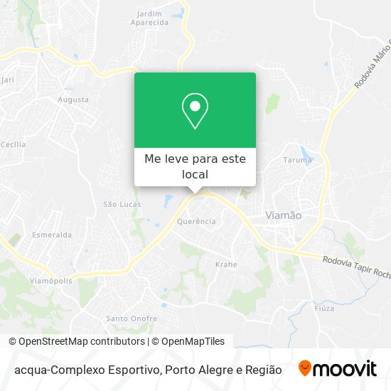 acqua-Complexo Esportivo mapa