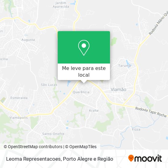 Leoma Representacoes mapa