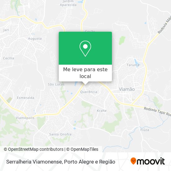 Serralheria Viamonense mapa