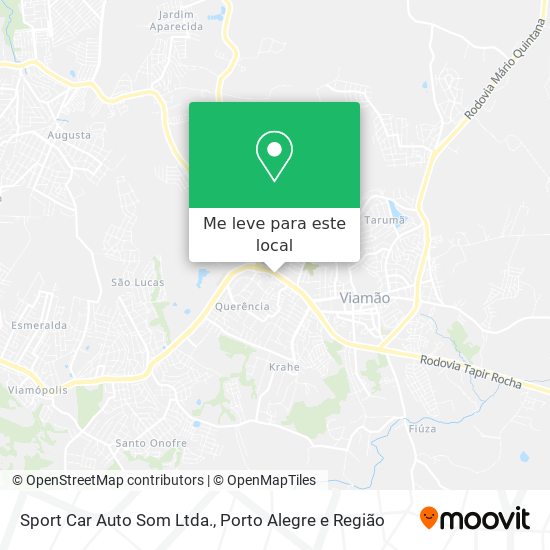 Sport Car Auto Som Ltda. mapa