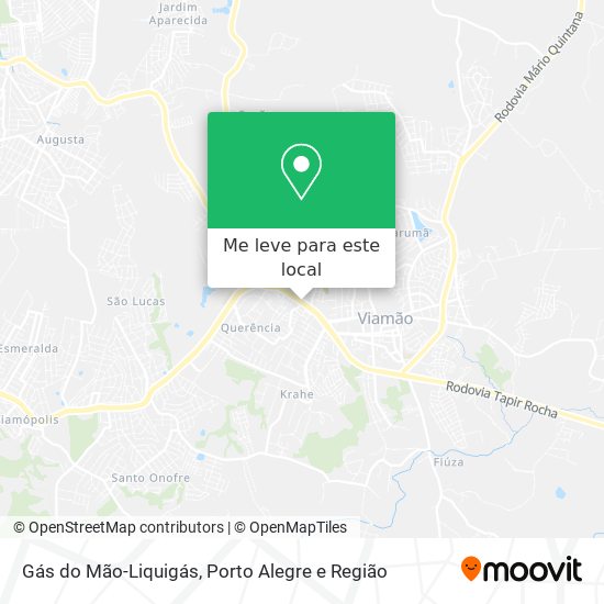 Gás do Mão-Liquigás mapa