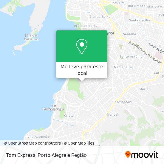 Tdm Express mapa